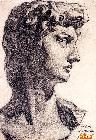 素描7.大卫石膏像