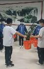 锦绣川初级中学庆六一《华运圣水》文化艺术传（桶）统文化