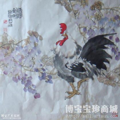 王卫东 惠风和畅 类别: 国画花鸟作品