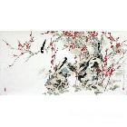 韩残沙作品 《喜上眉梢之三》 类别: 中国画/年画/民间美术