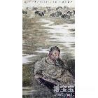 刘少宁 卓玛的世界  再稿 类别: 国画人物作品