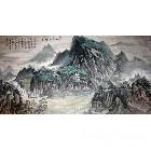 王能艺 《五龙口印象》中国画 类别: 国画山水作品