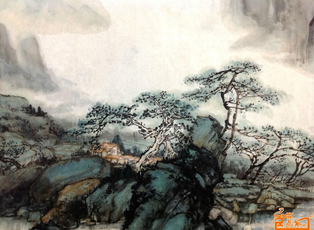 中国国画名家郁东辉期权艺术收藏 中国书画交