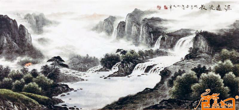 中国著名书画大师宁汉青-作品681-国画